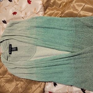 Green international concept sleeveless top